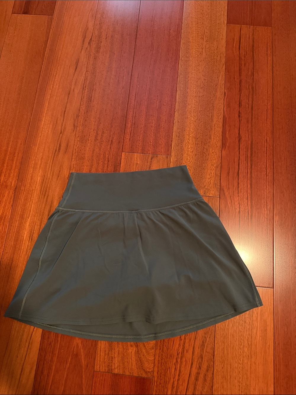 lululemon athletica Olive Green high rise tennis skirt
